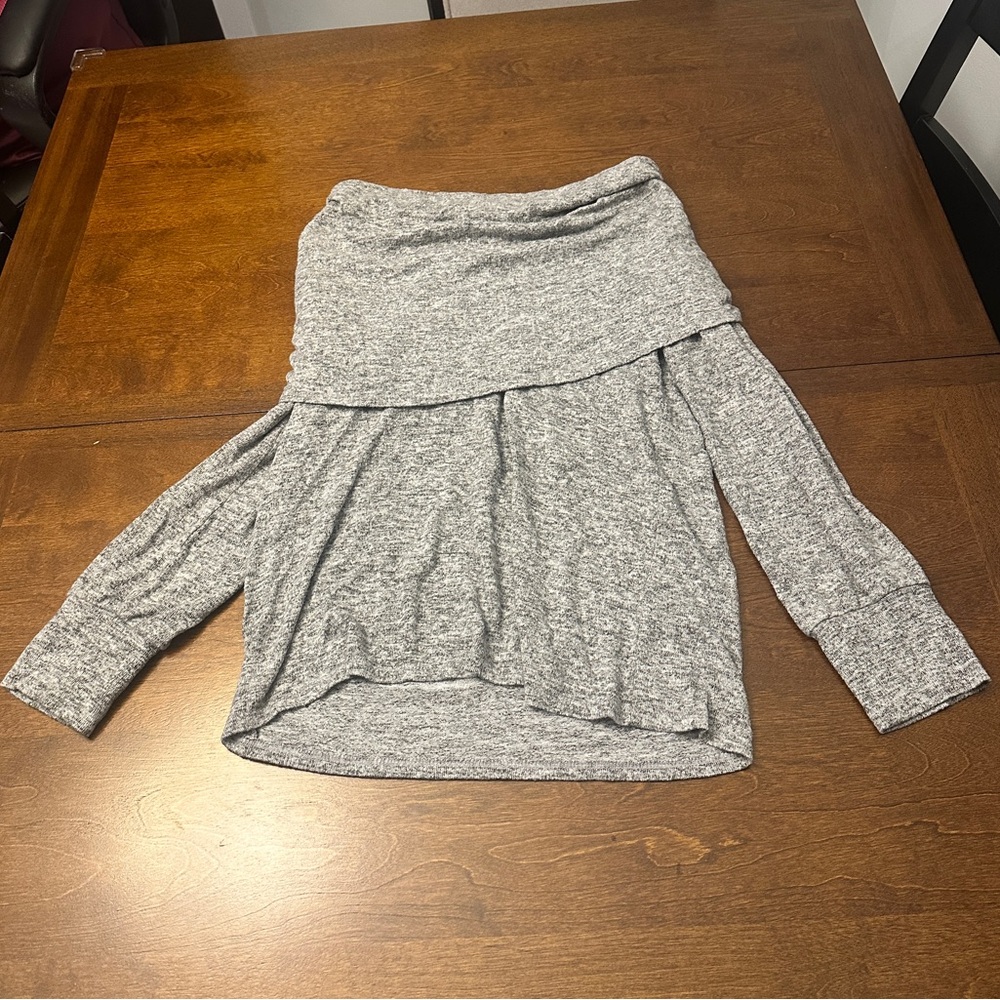Gibson Heather Gray Sweater